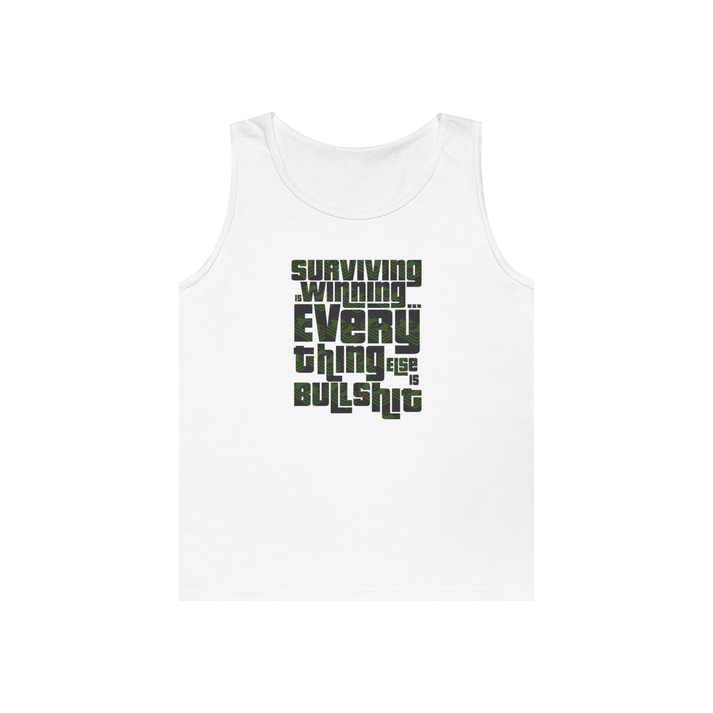Ned Luke - Surviving is Winning Quote Tank