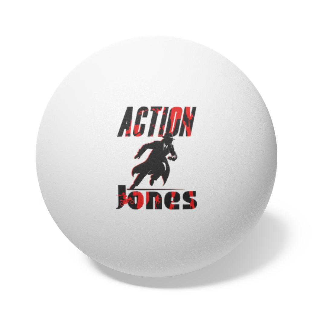 The Escapades of Action Jones - Action Jones' Ping Pong Balls - 6 Pack for Exciting Play!