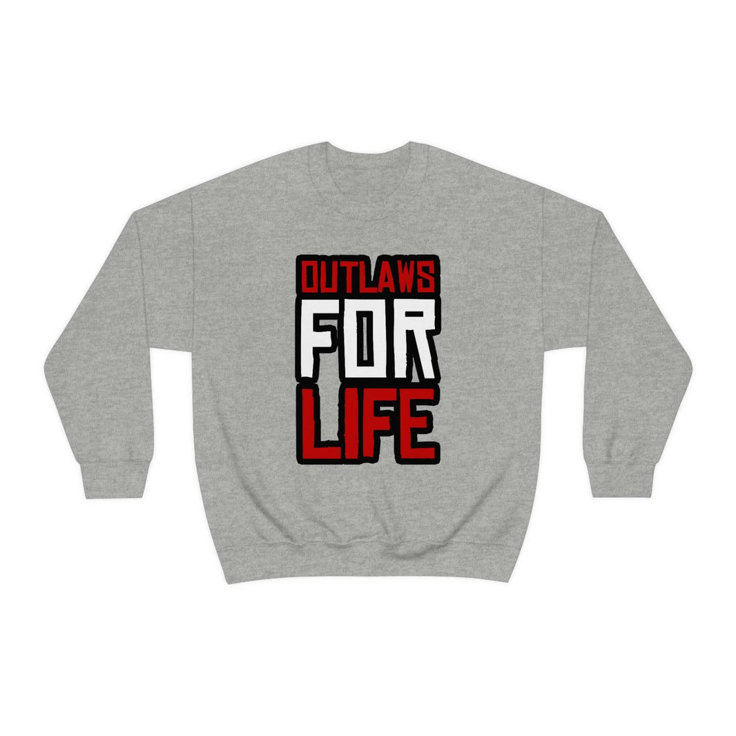 Outlaws for Life Crewneck Sweatshirt - GtvStore