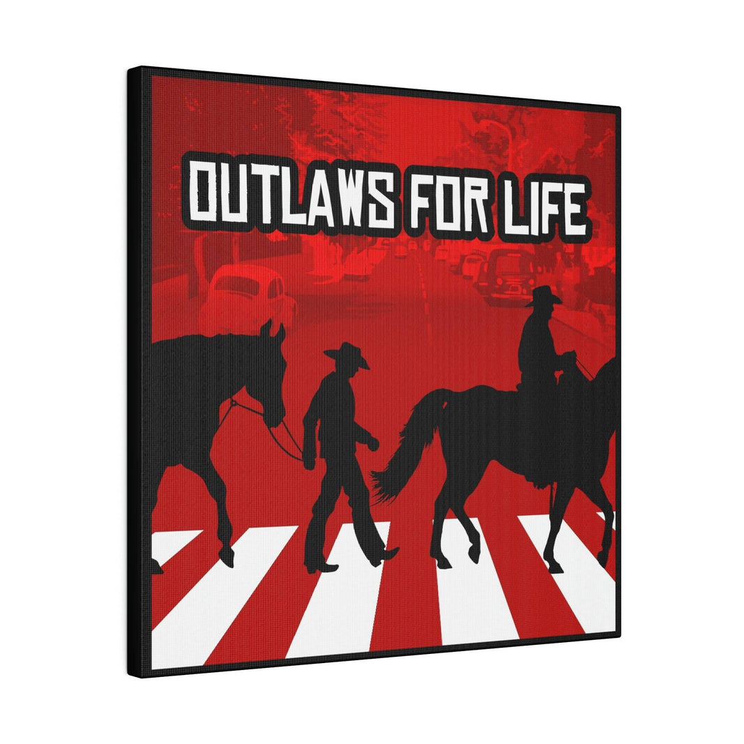 Outlaws for Life on Abbey Road Canvas Print - LIMITED EDITION - GtvStore