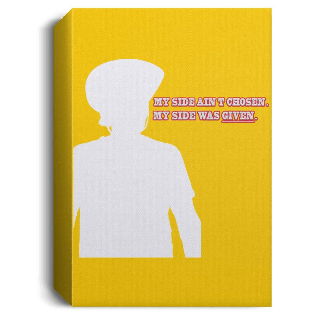 Rob Wiethoff- Side White Silhouette Deluxe Portrait Canvas 1.5in Frame - GtvStore