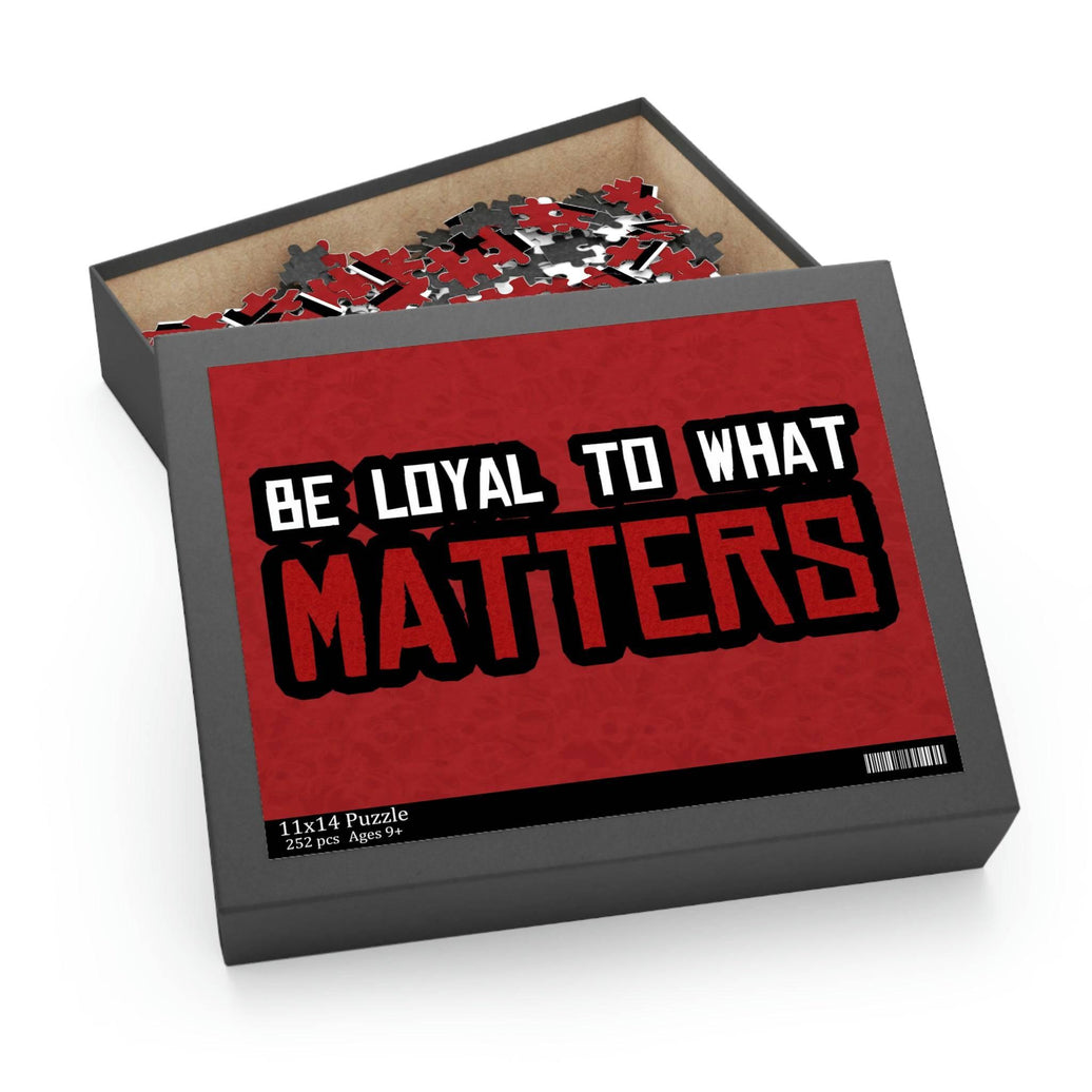 Roger Clark - Be Loyal to What Matters - Arthur Morgan Quote Puzzle (120, 252, 500-Piece) - GtvStore