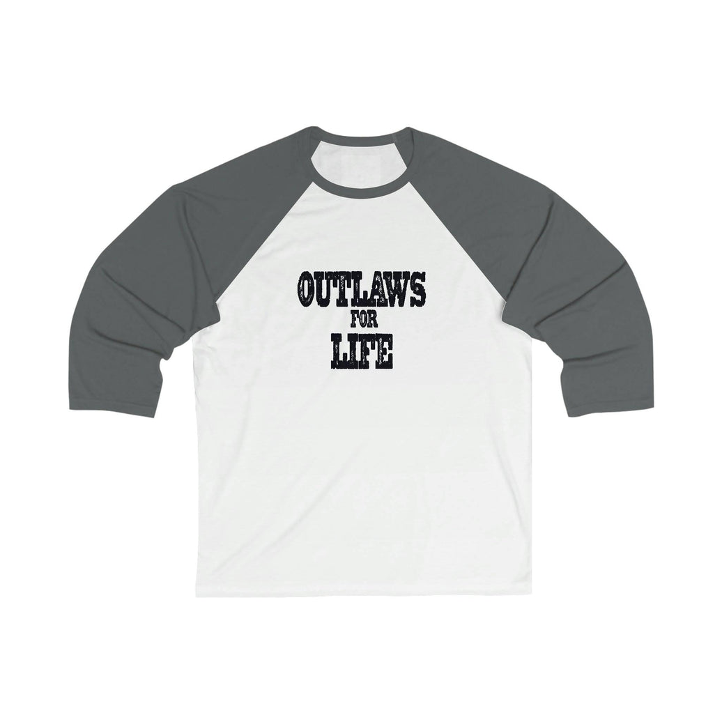 Roger Clark- Outlaws/Unisex 3\4 Sleeve Baseball Tee - GtvStore