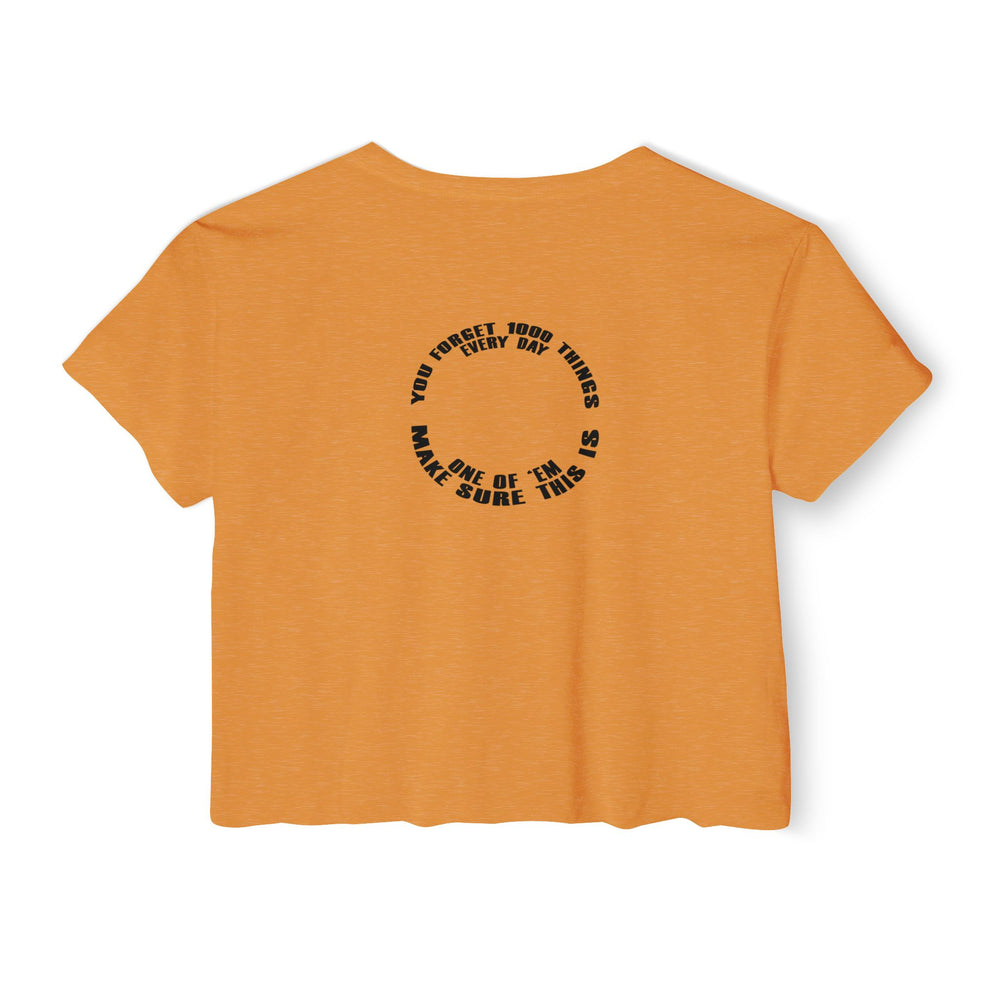 Ned Luke - Big Daddy's Playground (Logo B) - Women's Festival Crop Top