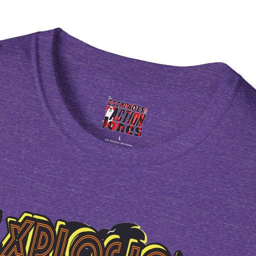 The Escapades of Action Jones - Explosion James T-Shirt