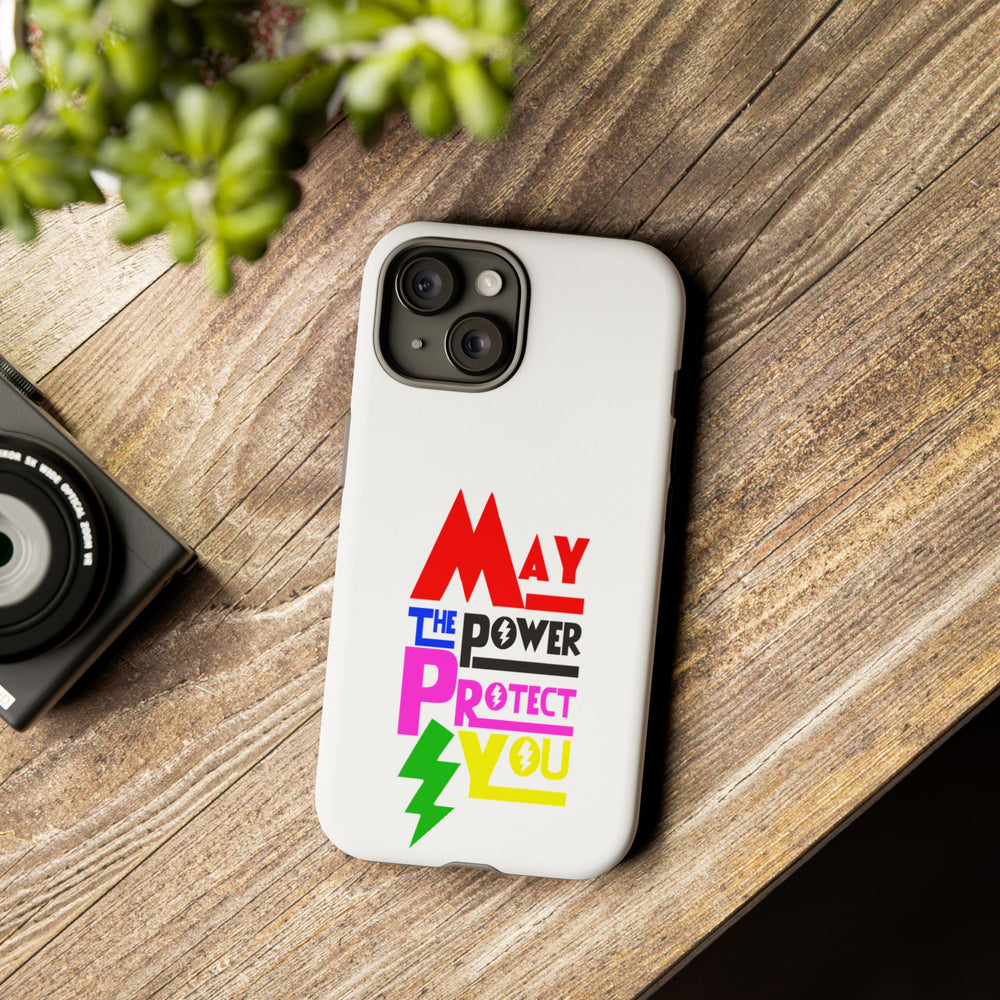 David Fielding - May the Power Protect You - Phone Case