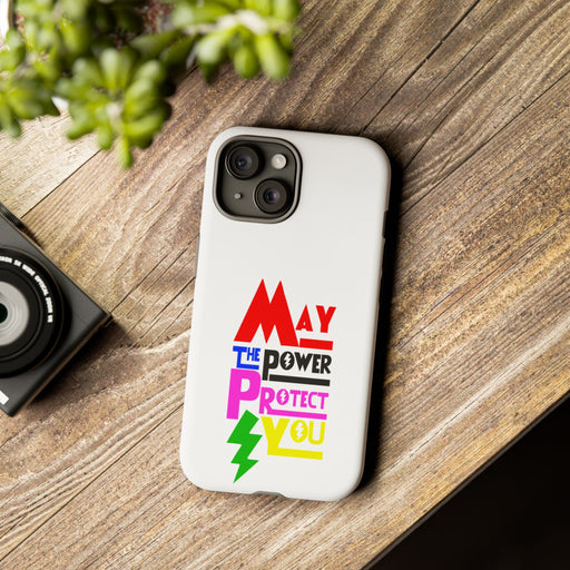 David Fielding - May the Power Protect You - Phone Case