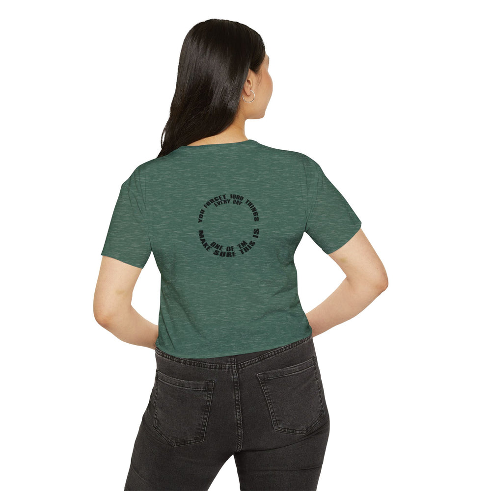 Ned Luke - Big Daddy's Playground (Logo B) - Women's Festival Crop Top