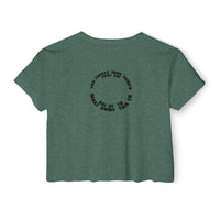 Ned Luke - Big Daddy's Playground (Logo B) - Women's Festival Crop Top
