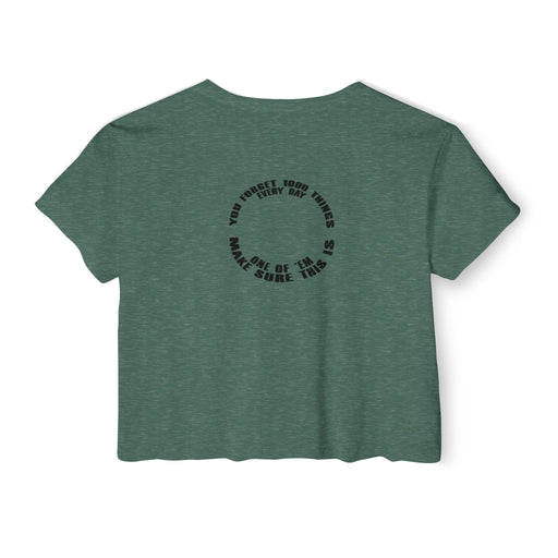 Ned Luke - Big Daddy's Playground (Logo B) - Women's Festival Crop Top