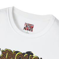 The Escapades of Action Jones - Explosion James T-Shirt