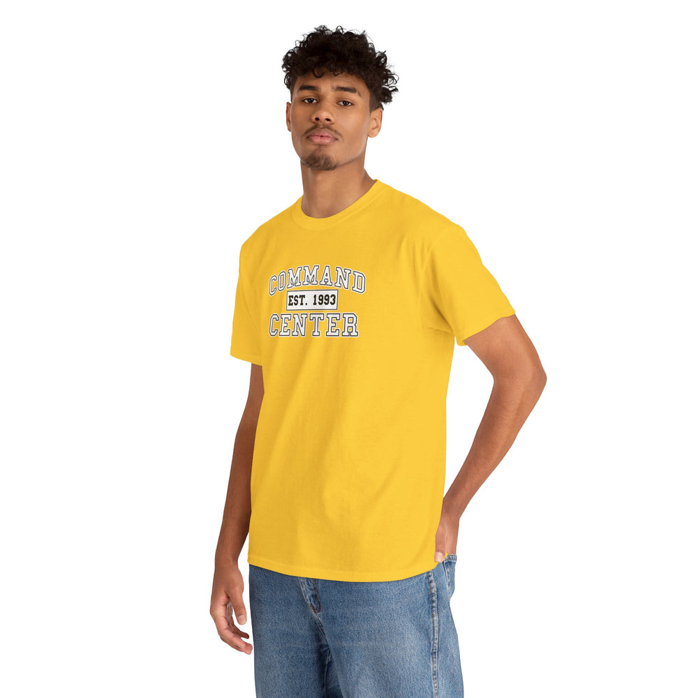 Command Center Unisex Heavy Cotton Tee - Established 1993