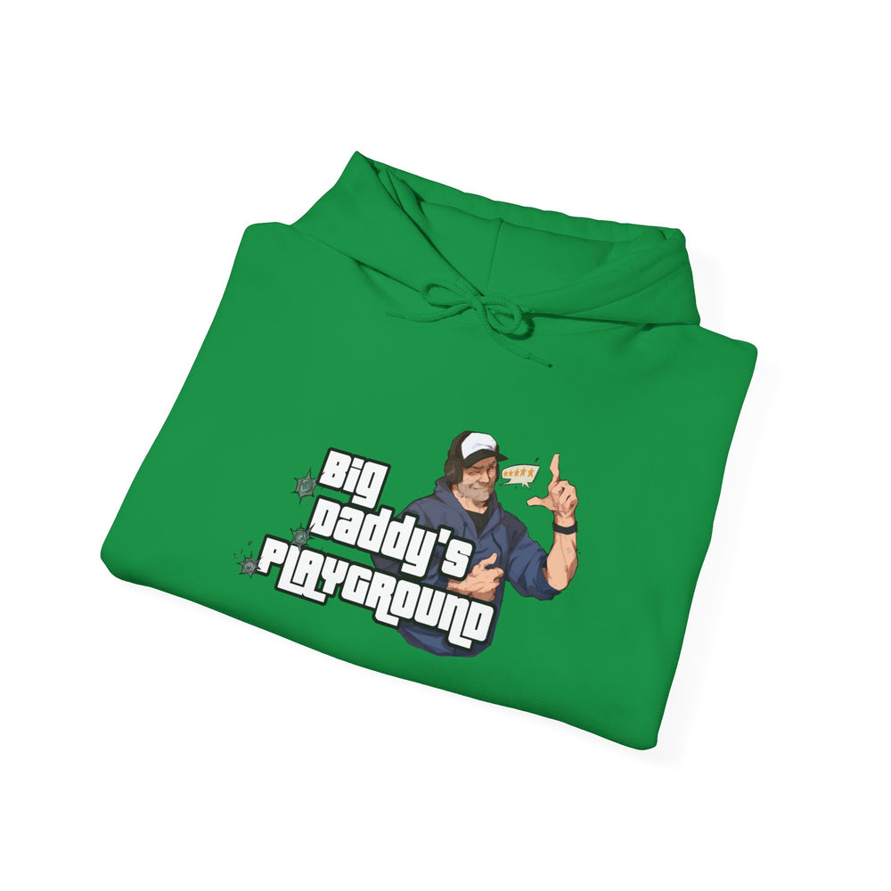 Ned Luke - Big Daddy's Playground (Logo B) Hooded Sweatshirt
