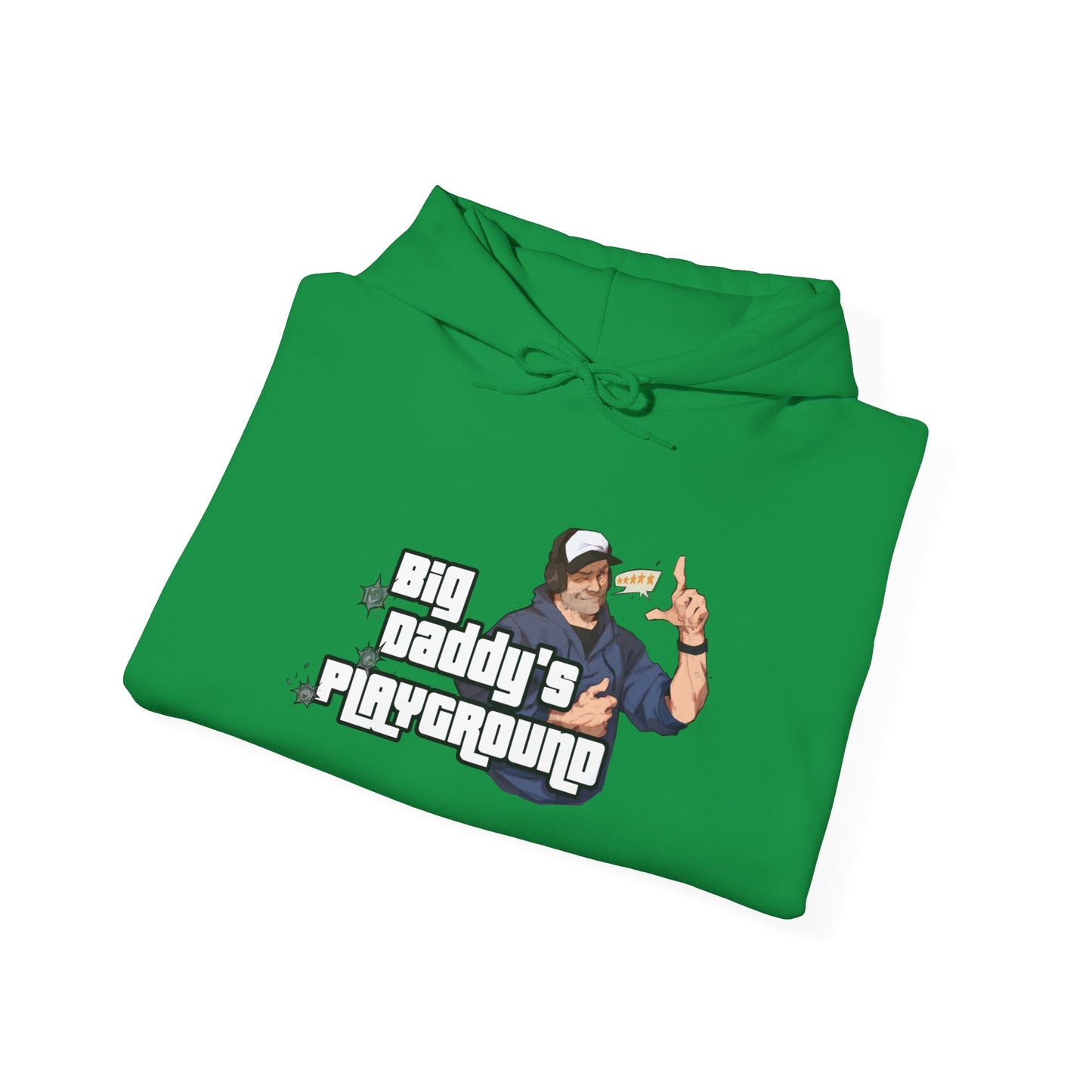 Ned Luke - Big Daddy's Playground (Logo B) Hooded Sweatshirt