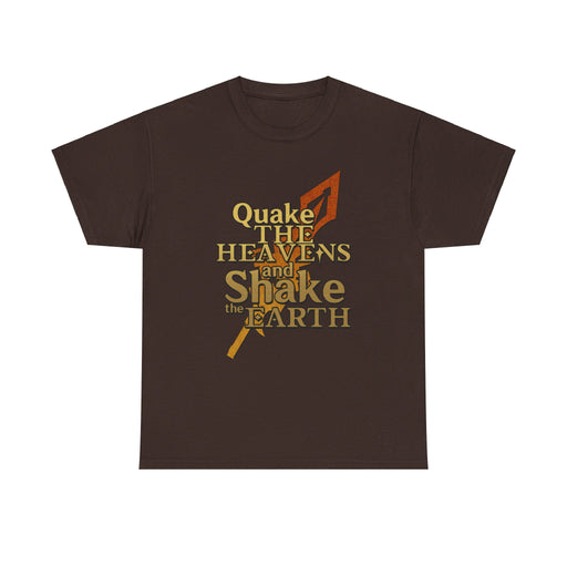 Keith Silverstein - Quake the Heavens... Quote Tee