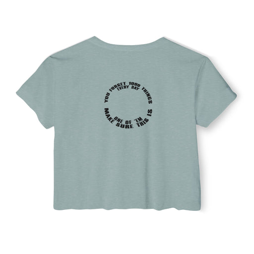 Ned Luke - Big Daddy's Playground (Logo B) - Women's Festival Crop Top