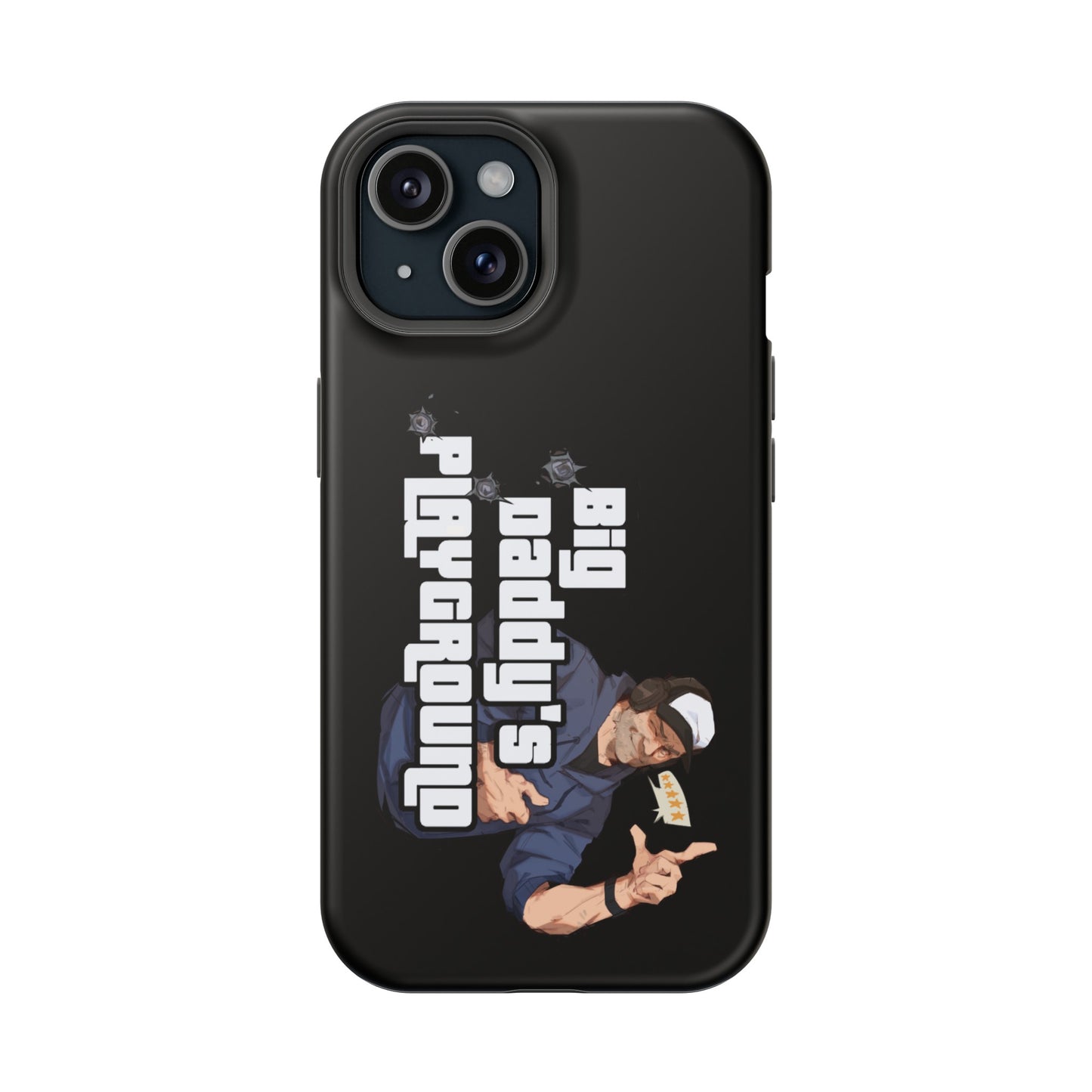Ned Luke - Big Daddy's Playground (Logo B) Impact-Resistant Cases