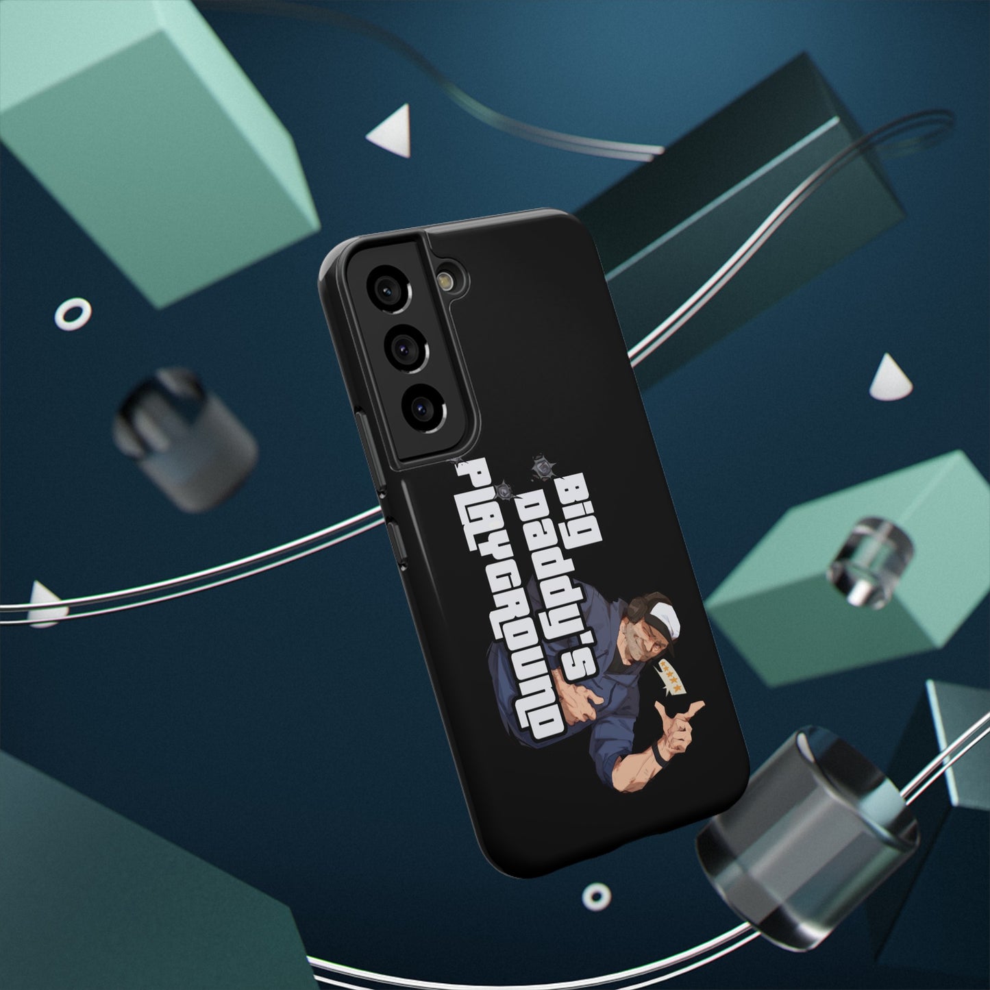 Ned Luke - Big Daddy's Playground (Logo B) Impact-Resistant Cases