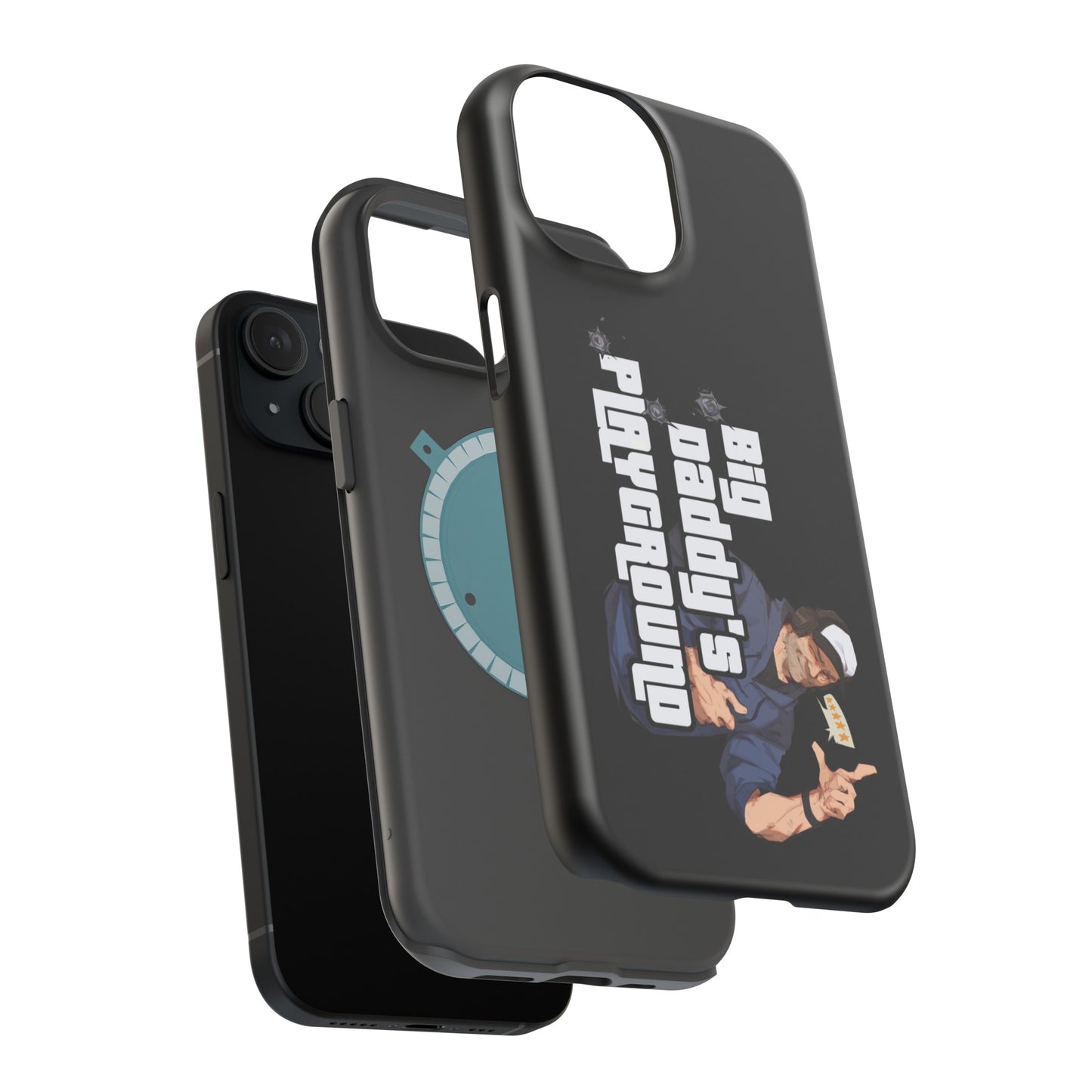 Ned Luke - Big Daddy's Playground (Logo B) Impact-Resistant Cases