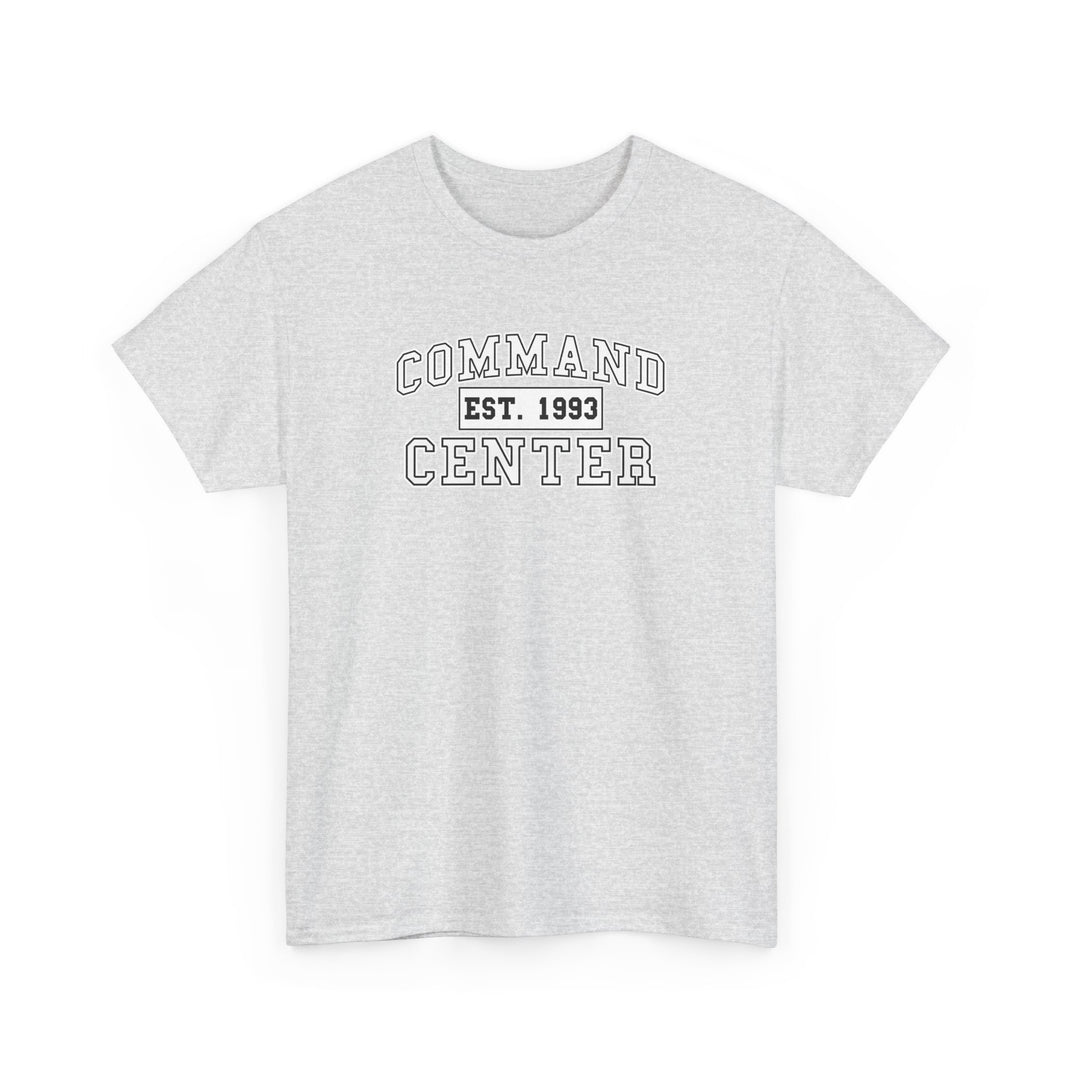 Command Center Unisex Heavy Cotton Tee - Established 1993