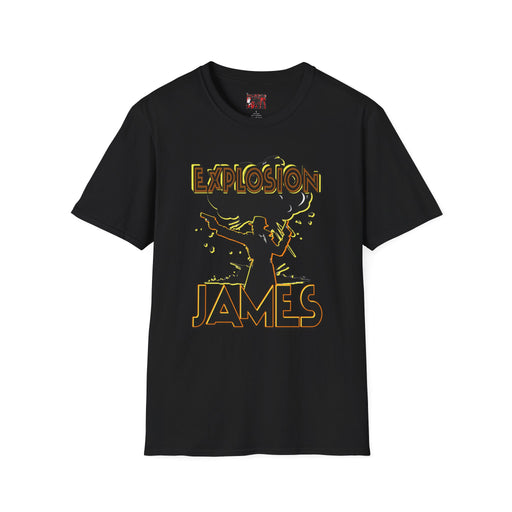 The Escapades of Action Jones - Explosion James T-Shirt