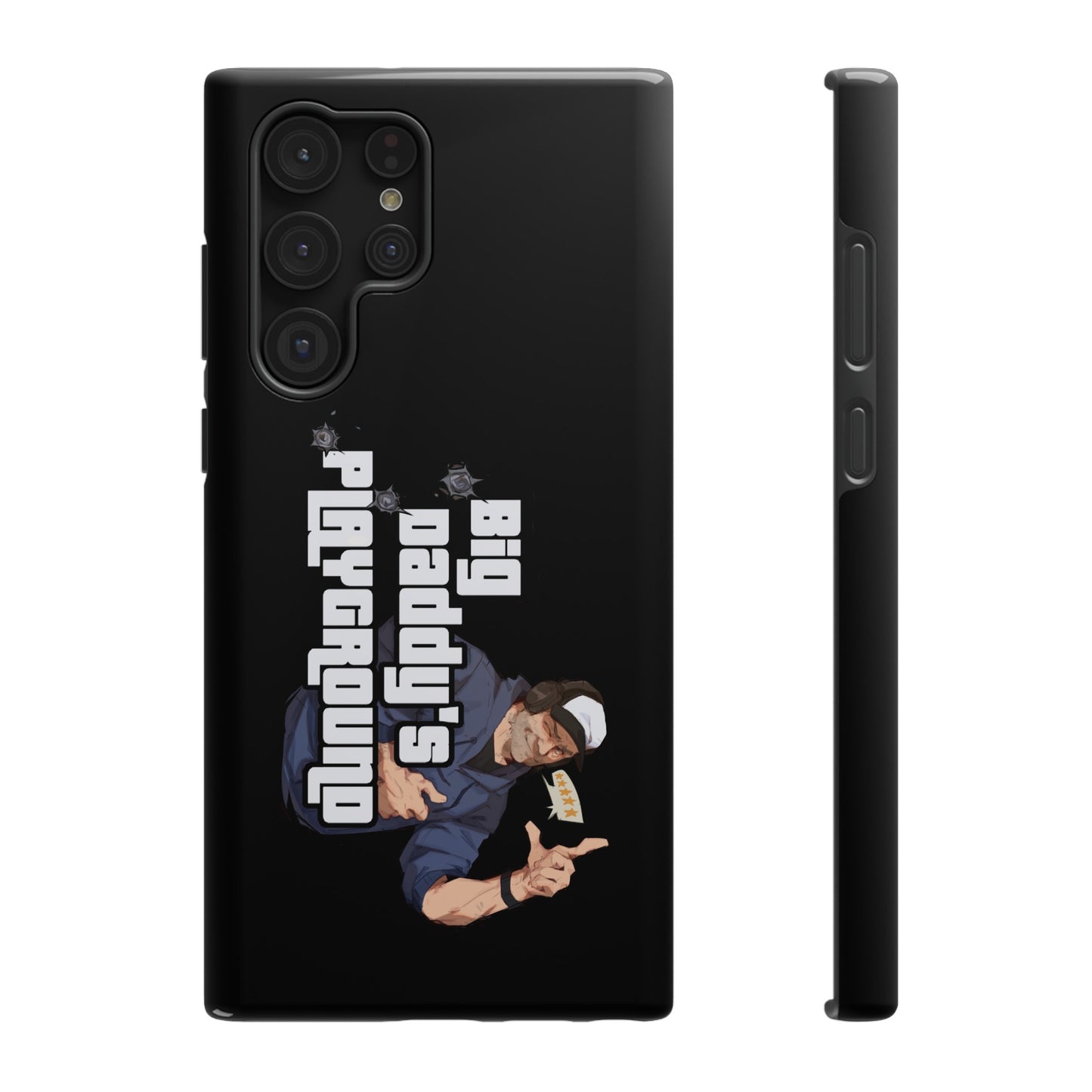 Ned Luke - Big Daddy's Playground (Logo B) Impact-Resistant Cases