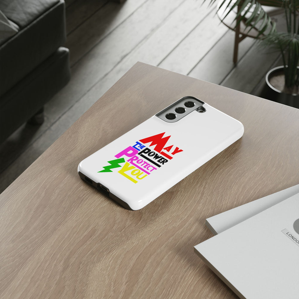David Fielding - May the Power Protect You - Phone Case