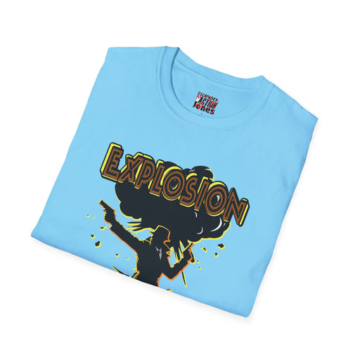 The Escapades of Action Jones - Explosion James T-Shirt