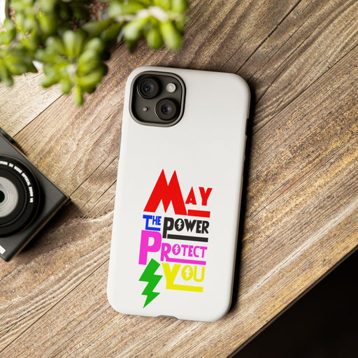 David Fielding - May the Power Protect You - Phone Case