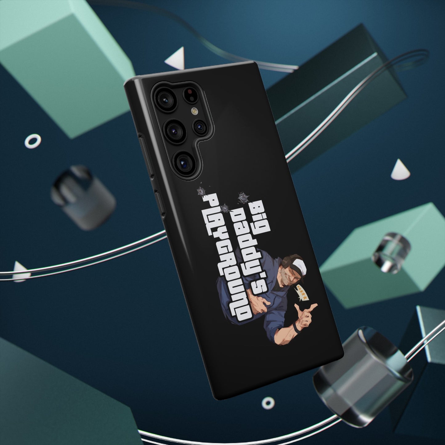 Ned Luke - Big Daddy's Playground (Logo B) Impact-Resistant Cases
