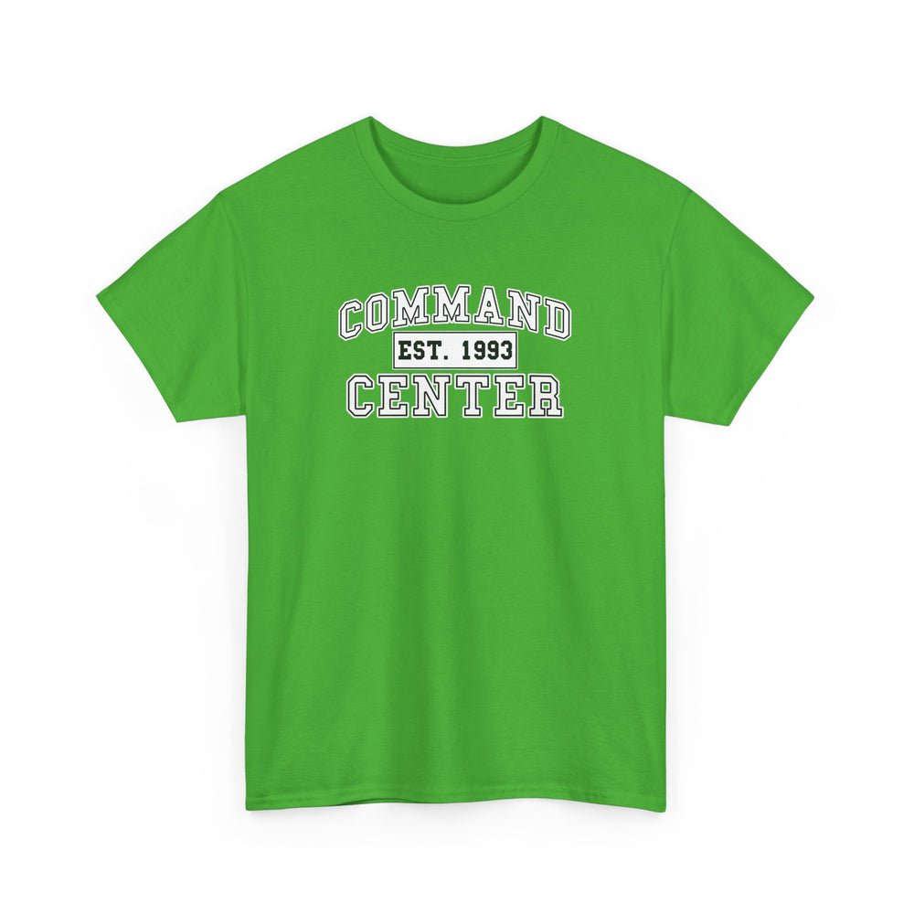 Command Center Unisex Heavy Cotton Tee - Established 1993