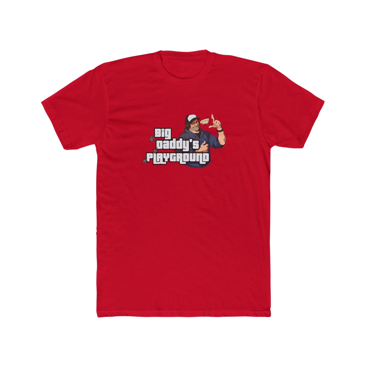 Ned Luke - Big Daddy's Playground (Logo B) T-shirt