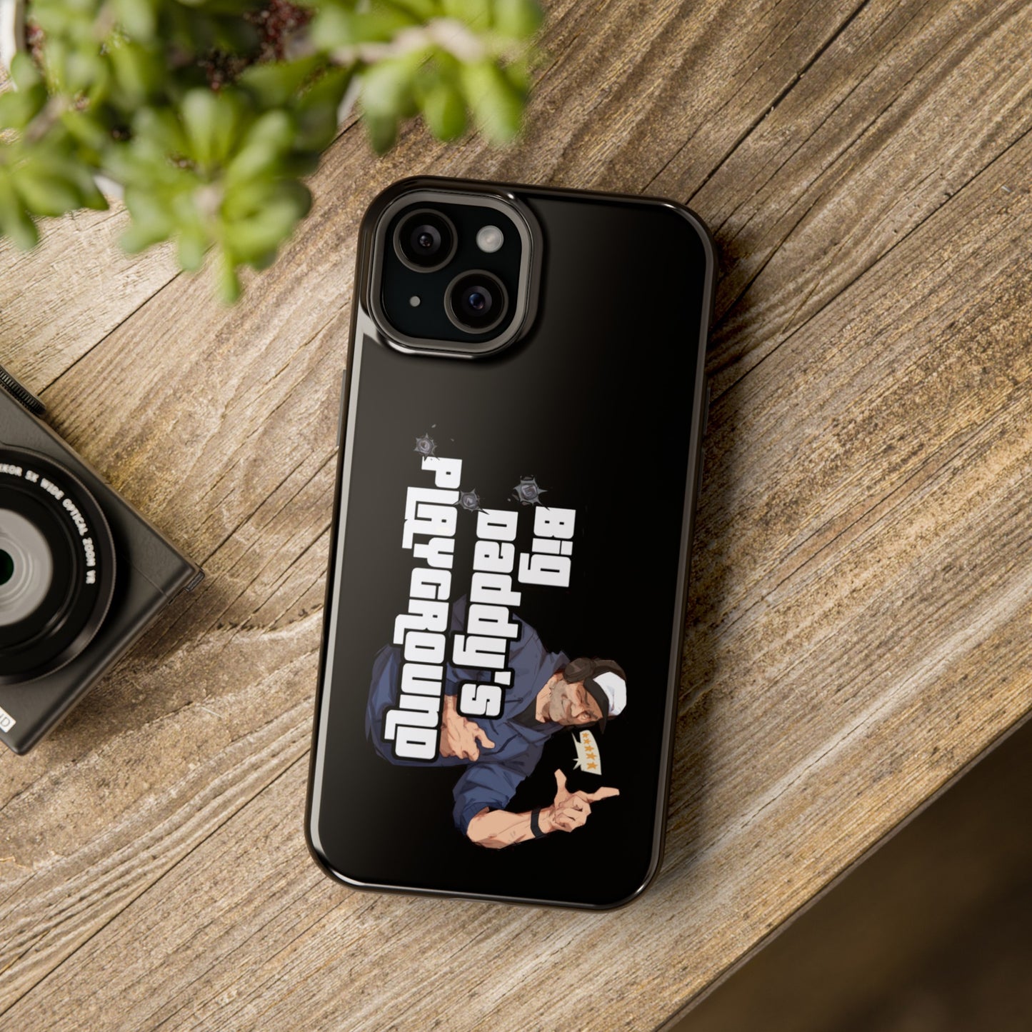 Ned Luke - Big Daddy's Playground (Logo B) Impact-Resistant Cases