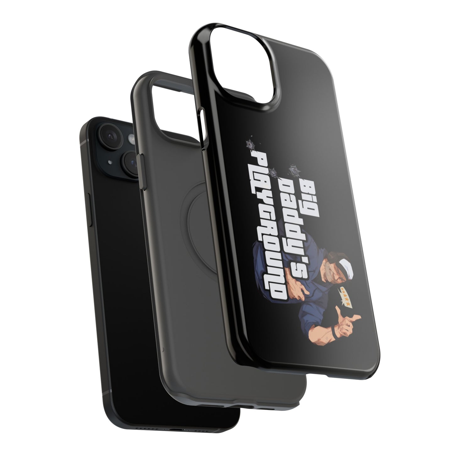 Ned Luke - Big Daddy's Playground (Logo B) Impact-Resistant Cases