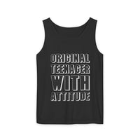 Walter Jones - Original Teenager With Attitude (Black Font) - Tank Top