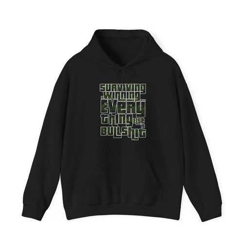 Ned Luke - Surviving is Winning Quote Hooded Sweatshirt