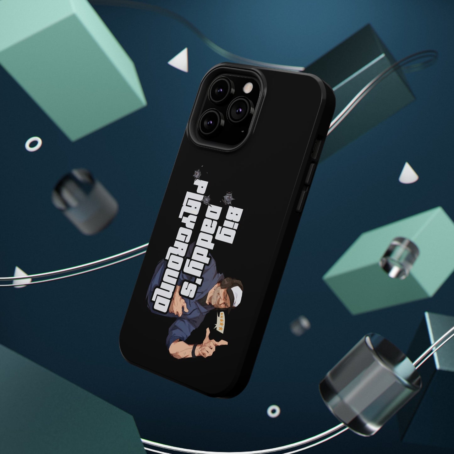 Ned Luke - Big Daddy's Playground (Logo B) Impact-Resistant Cases
