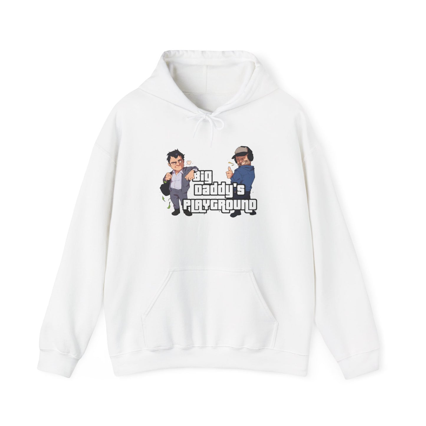 Ned Luke - Big Daddy's Playground (Logo A) Hooded Sweatshirt