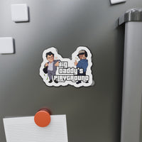 Ned Luke - Big Daddy's Playground (Logo A) Die-Cut Magnets