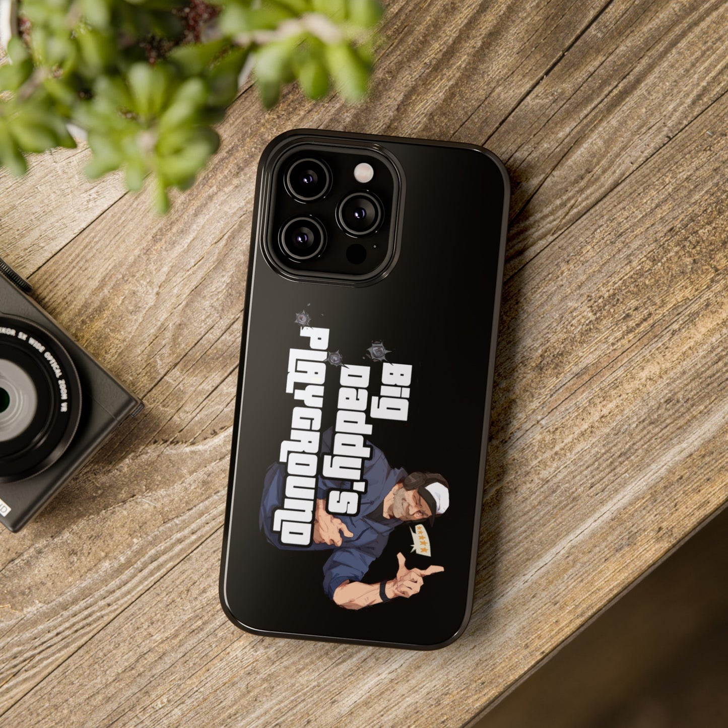 Ned Luke - Big Daddy's Playground (Logo B) Impact-Resistant Cases