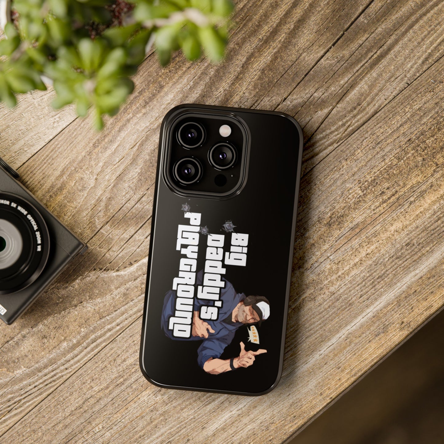 Ned Luke - Big Daddy's Playground (Logo B) Impact-Resistant Cases