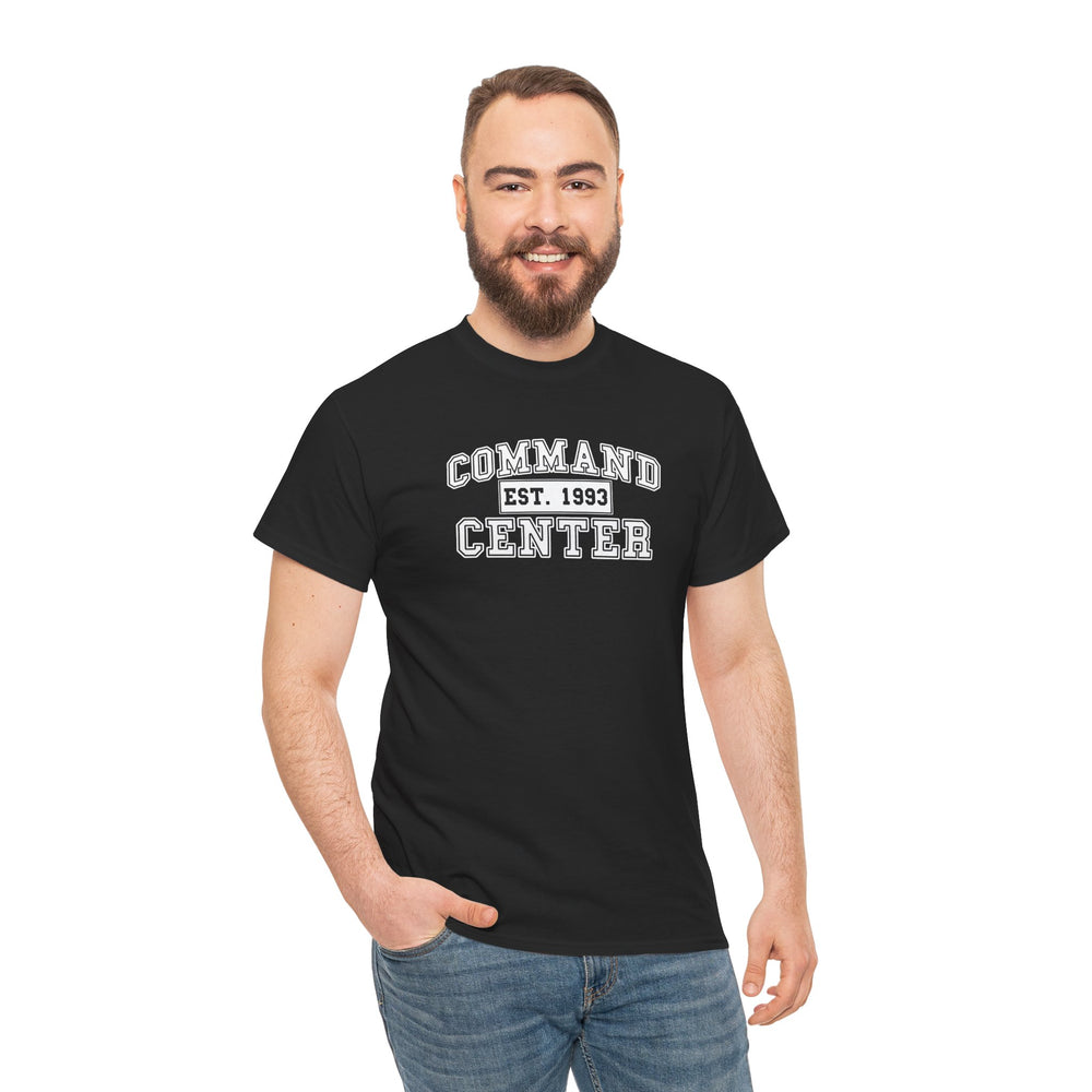 Command Center Unisex Heavy Cotton Tee - Established 1993