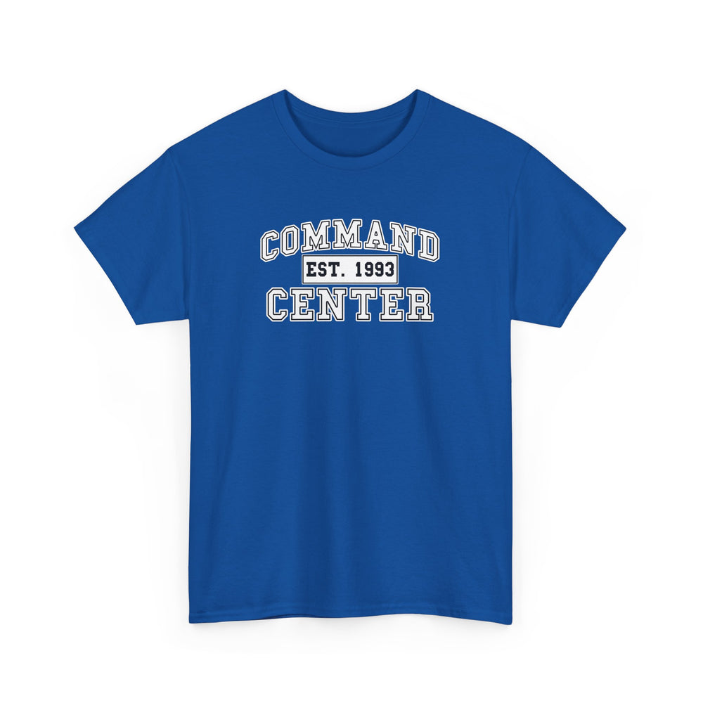 Command Center Unisex Heavy Cotton Tee - Established 1993
