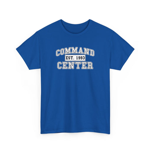 Command Center Unisex Heavy Cotton Tee - Established 1993