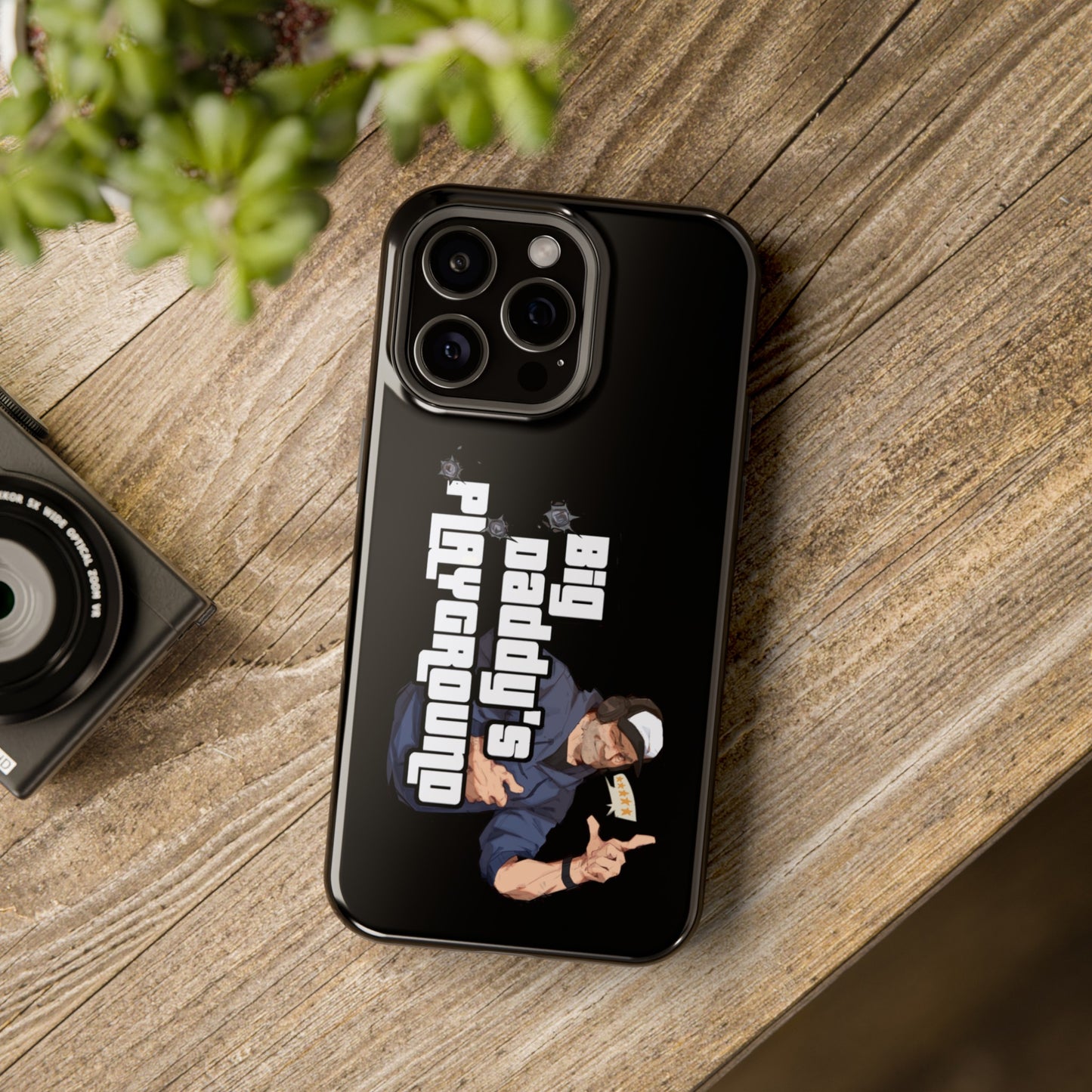 Ned Luke - Big Daddy's Playground (Logo B) Impact-Resistant Cases
