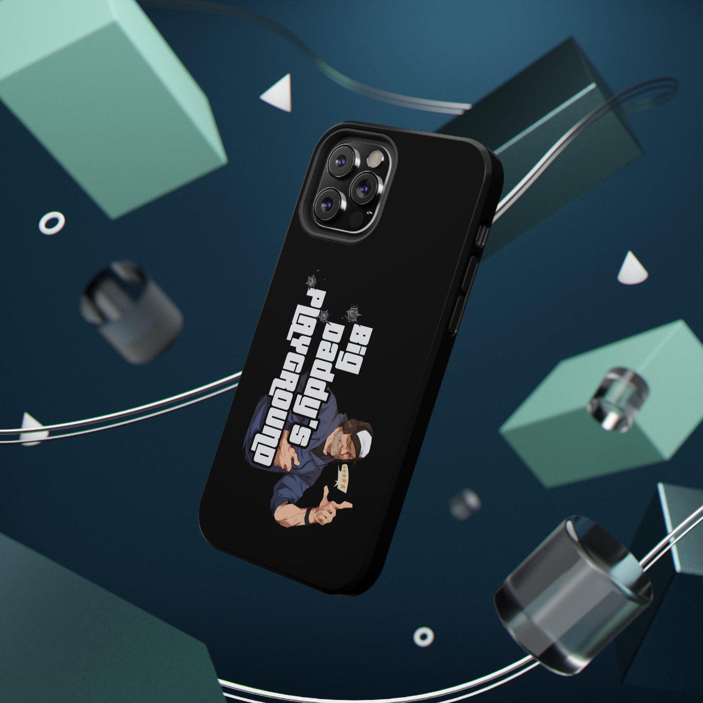 Ned Luke - Big Daddy's Playground (Logo B) Impact-Resistant Cases