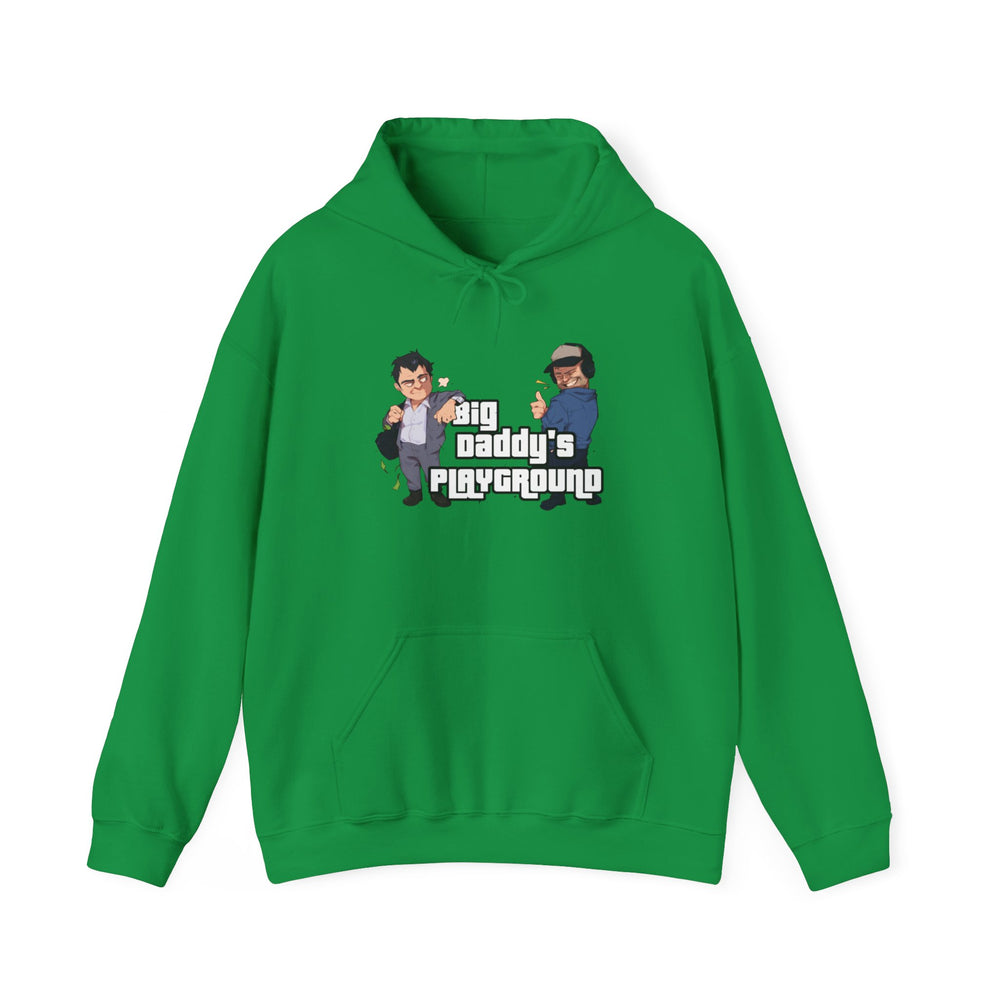 Ned Luke - Big Daddy's Playground (Logo A) Hooded Sweatshirt