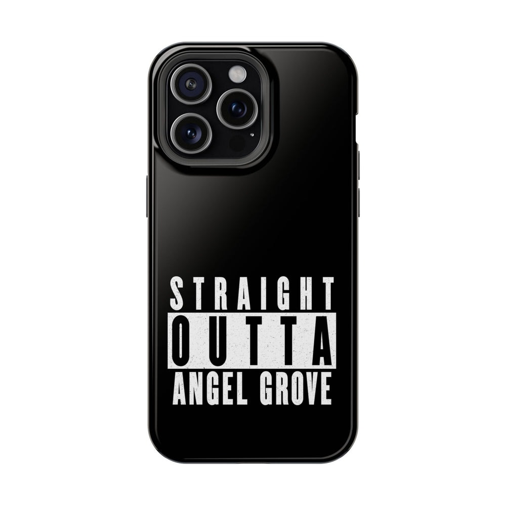 Walter Jones - Straight Outta Angel Grove - Black - Impact-Resistant Case