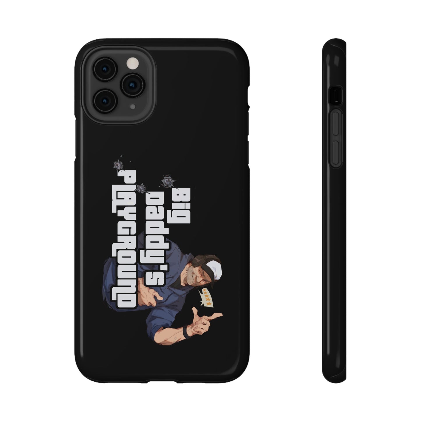Ned Luke - Big Daddy's Playground (Logo B) Impact-Resistant Cases
