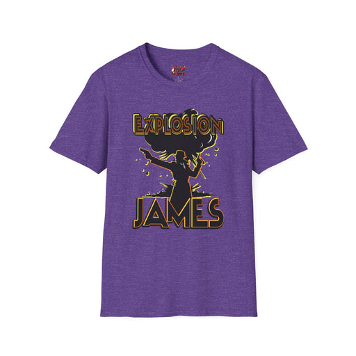 The Escapades of Action Jones - Explosion James T-Shirt